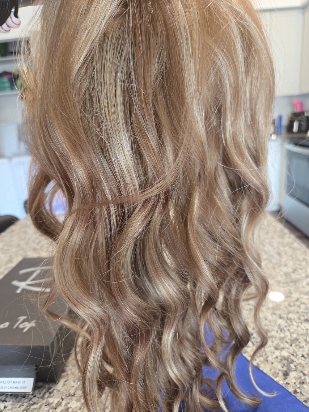 Jon Renau Top Wave 18" Synthetic Wavy - FS26/31; Caramel Syrup